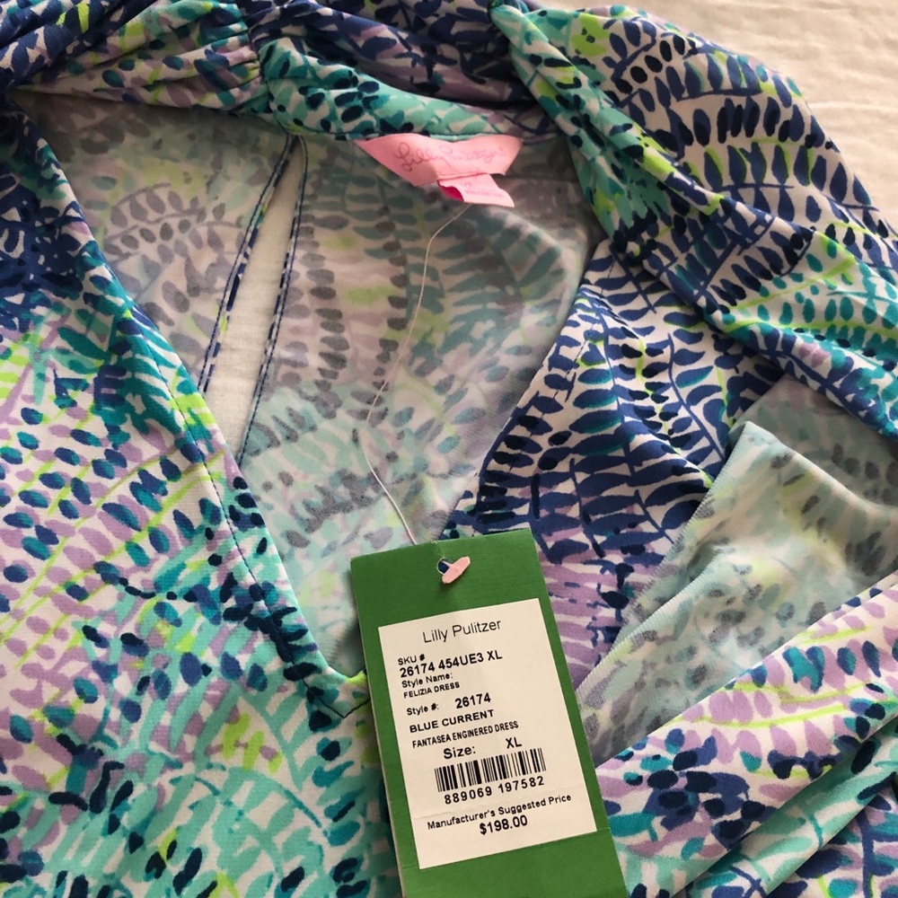 Lilly Pulitzer Multicolor Patterned Dress - Picture 2 of 8